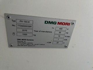 DMG Mori PH 150-8 Accesorios utilizados-8