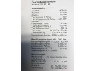 Fresadora Wemas VZG 65-5A-6